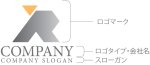 画像10: R・三角・グラデーション・アルファベット・ロゴ・マークデザイン5044 (10)