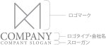 画像10: M・T・シンプル・アルファベット・ロゴ・マークデザイン5120 (10)