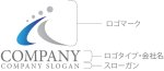画像10: A・曲線・i・グラデーション・アルファベット・会社ロゴ・マークデザイン5459 (10)